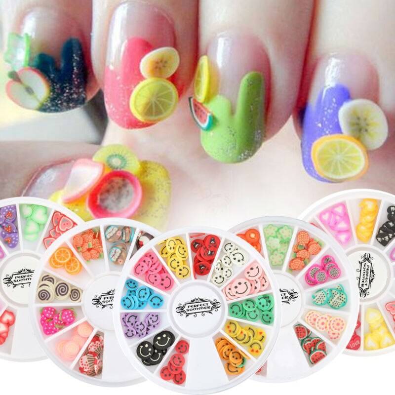 Фимо для дизайна ногтей: фруктовые идеи для яркого образа! | красивые ногти - дополнение твоего образа