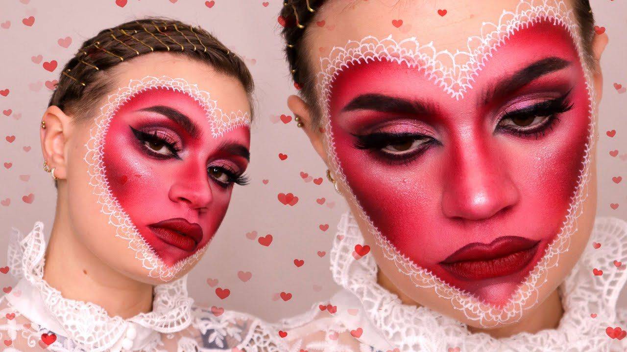 Романтический макияж на день святого валентина: фото и идеи