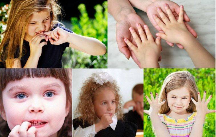 Почему дети начинают грызть ногти