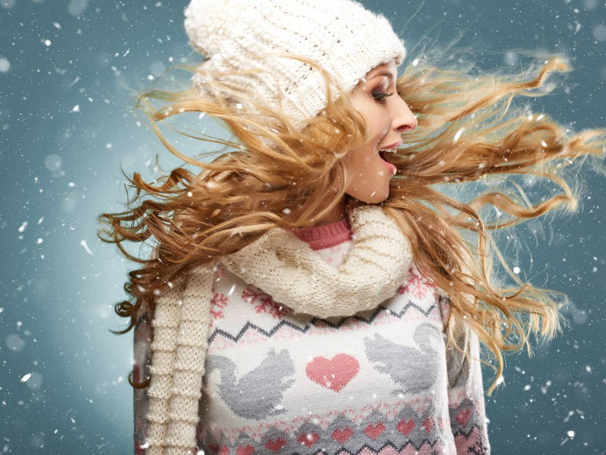 Уход за волосами зимой - как уберечь волосы от зимних холодов