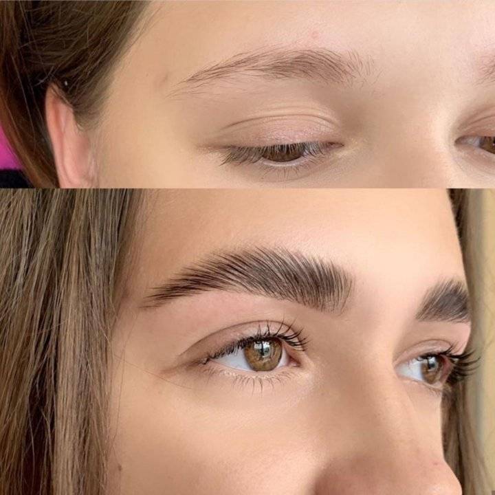 Волосковая техника перманентного макияжа бровей - pro.bhub.com.ua