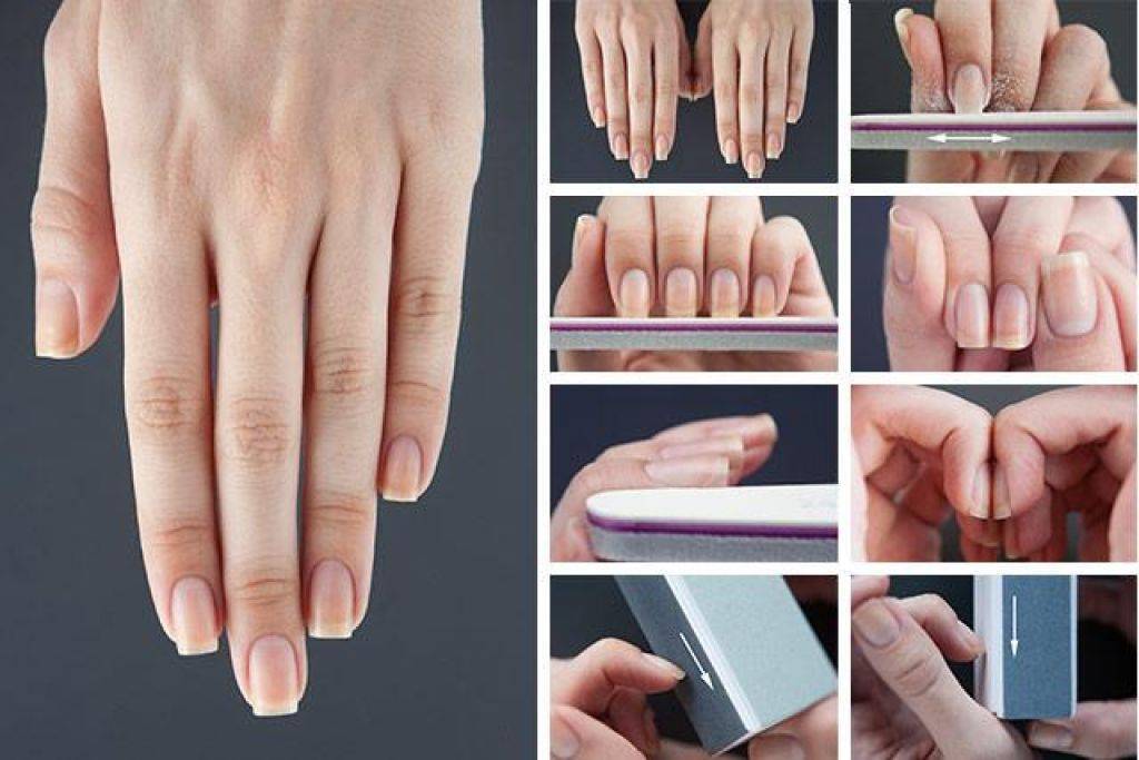 Как сделать квадратную форму ногтей в домашних условиях?