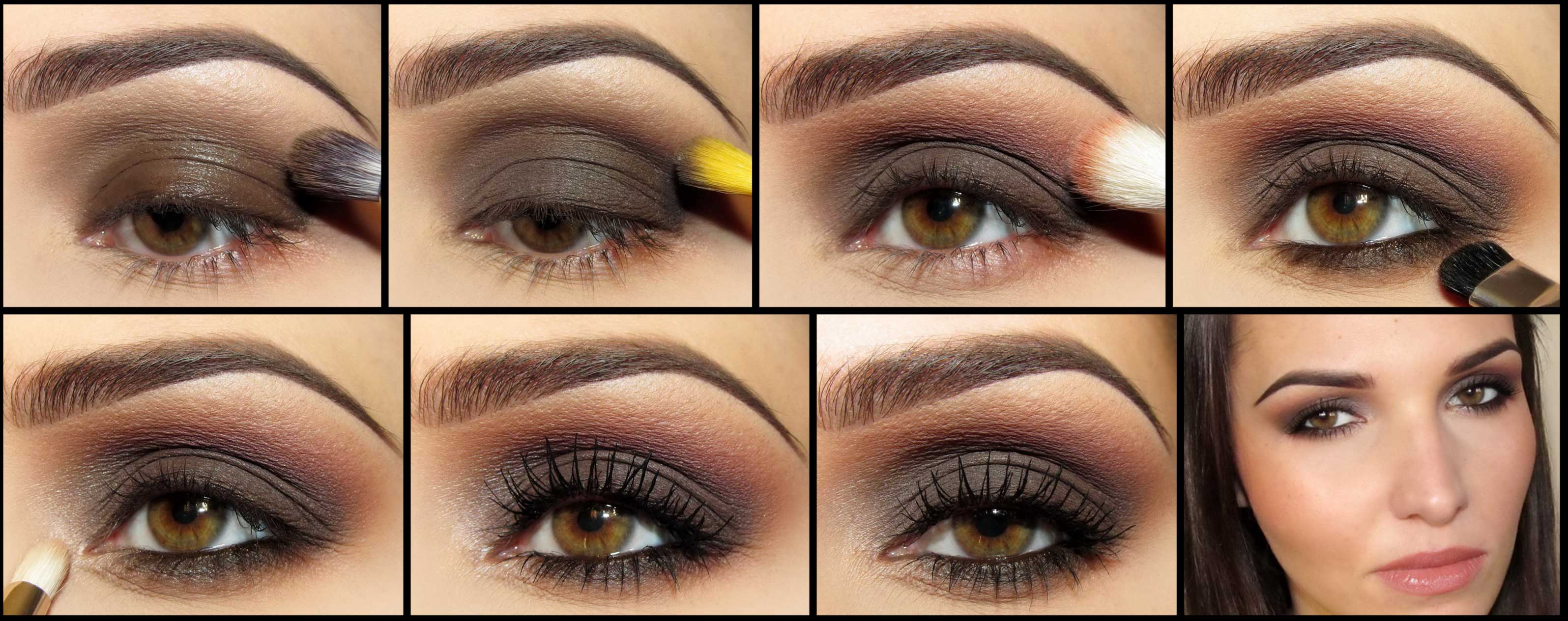 10 вариантов макияжа для карих глаз: пошаговое фото | женский портал malimar.ru