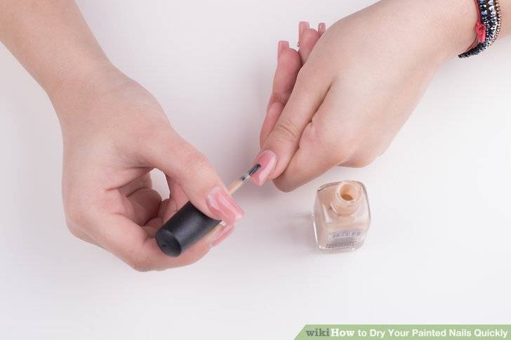 Как сделать, чтобы лак на ногтях быстро высох?
