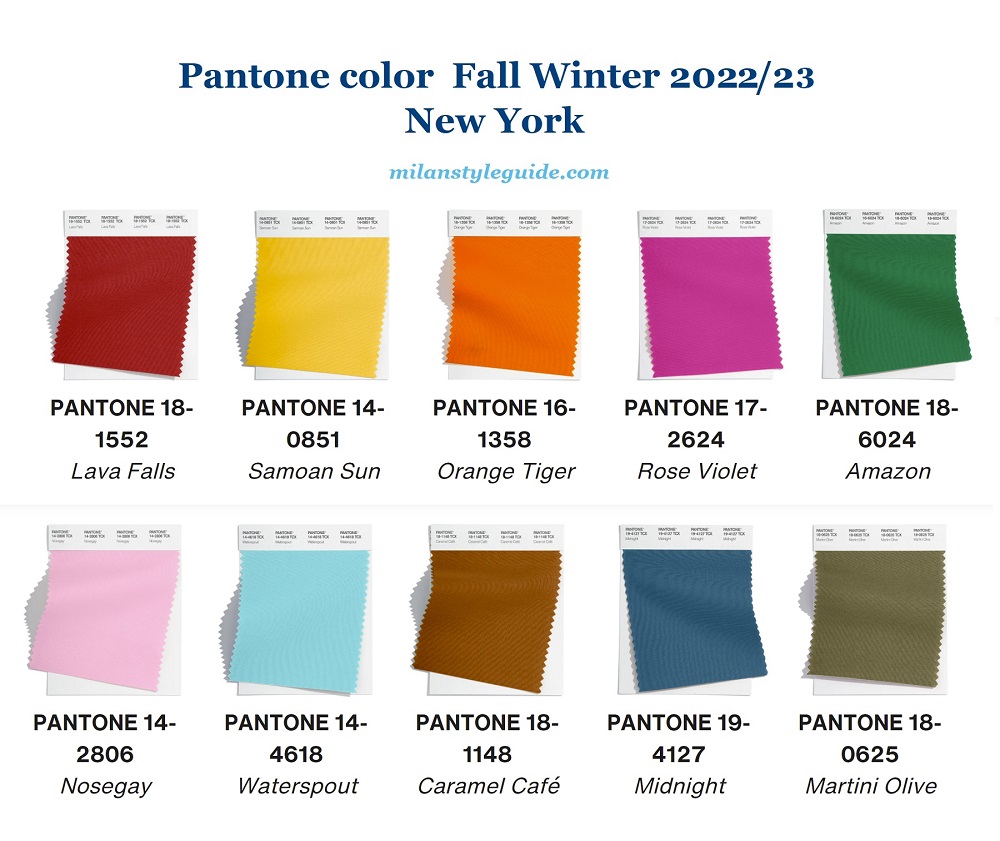 Актуальные цвета маникюра на осень-зиму 2022-2023 по версии Pantone