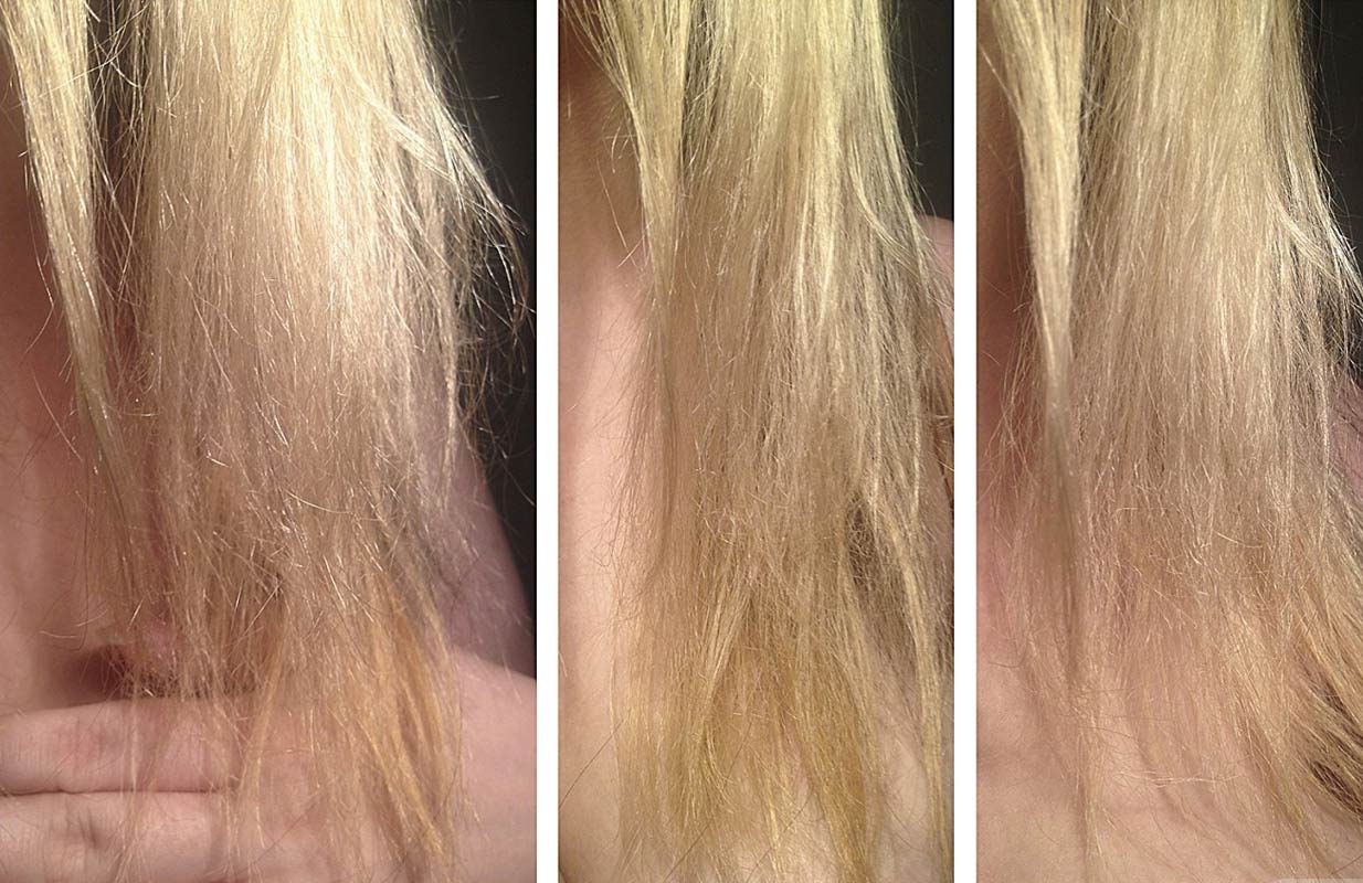 Как осветлить волосы на ногах блондексом