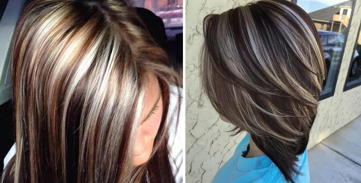 Мелирование на темные волосы - фото до и после, на короткие волосы, средние, длинные