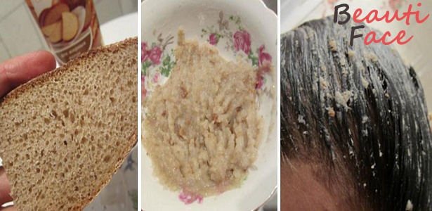 Маски для волос из ржаного хлеба