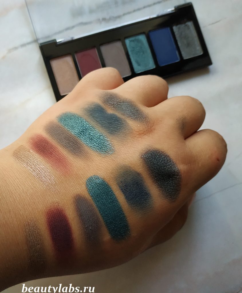 Обзор палетки теней in your element shadow palette earth от nyx