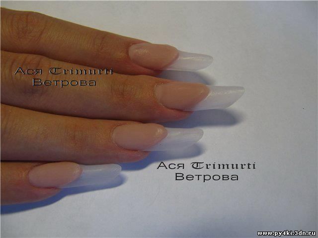 Форма ногтей пайп: плюсы и минусы, техника пошагово, дизайны