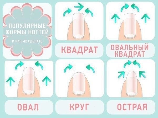 «секреты красивого маникюра: как пилить ногти правильно» | vrednuga.ru
