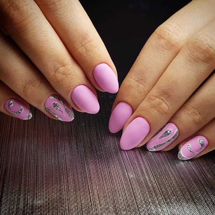 Красивый розовый маникюр 2020-2021. фото трендового дизайна на короткие и длинные ногти