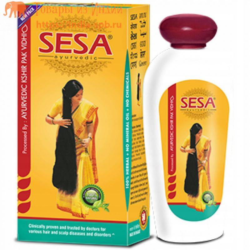 Sesa ayrvedic oil ban labs (аюрведическое масло для волос шеша (сеса), бан лабс), 100 мл. купить по низкой цене с доставкой по россии.