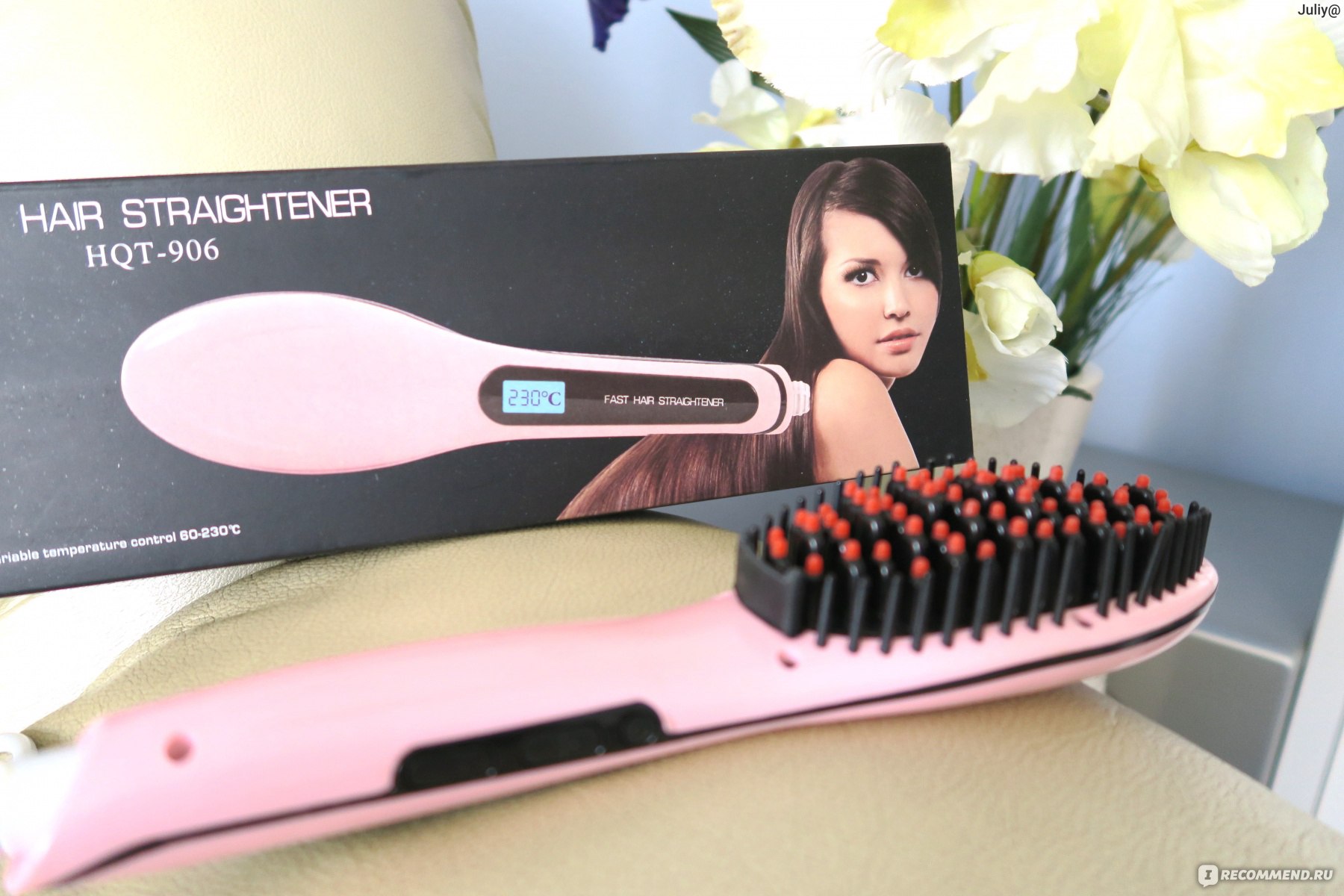 Электрическая расческа-выпрямитель fast hair straightener | женский портал malimar.ru