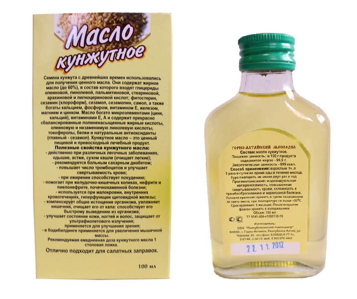 Использование кунжутного масла: химический состав, польза для женщин, правила приема