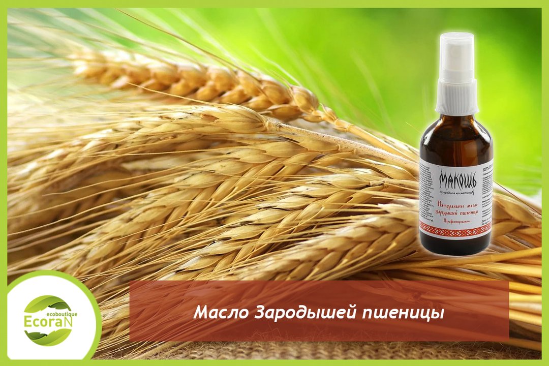 Репейное масло для волос с зародышами пшеницы маска