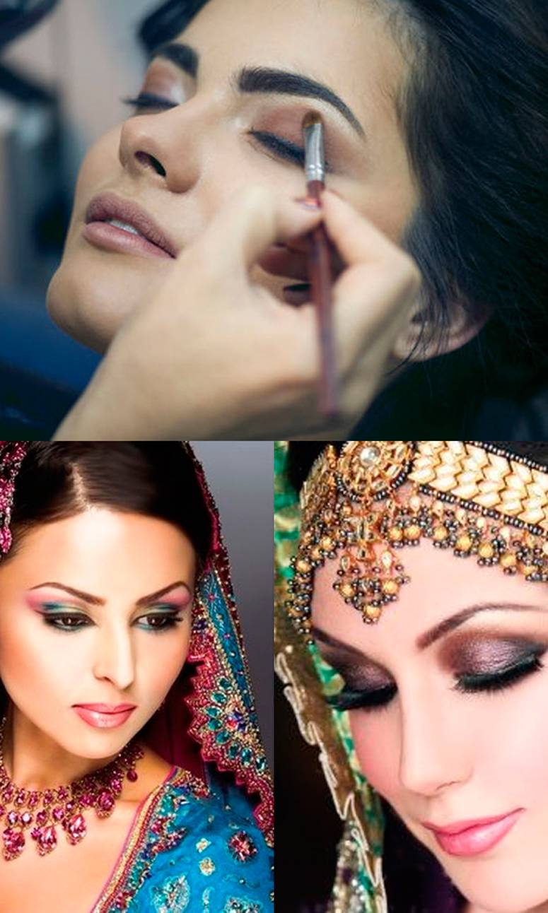 Индийский макияж глаз фото пошагово