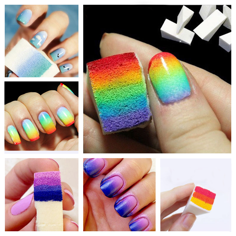 Как сделать переход цвета на ногтях? советы и техники выполнения