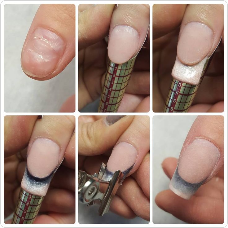 Наращивание ногтей гелем пошагово: инструкция для начинающих с фото