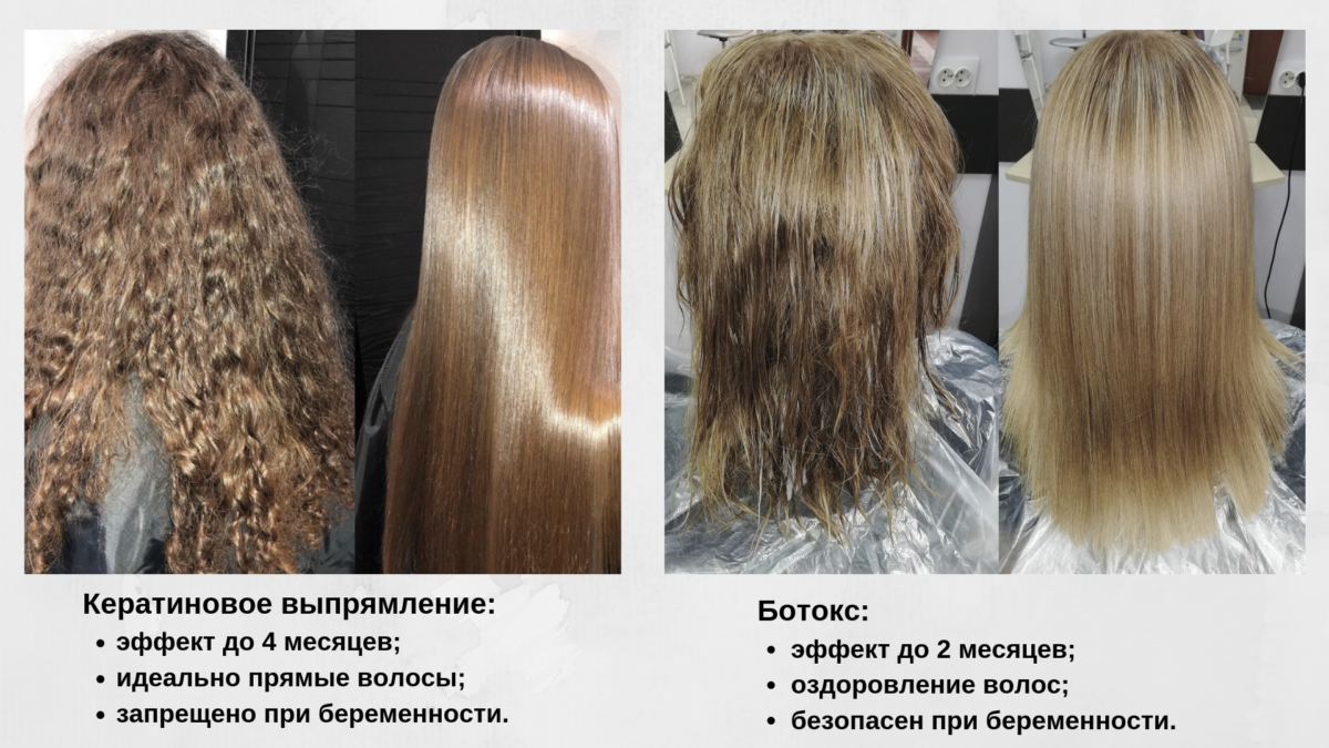 Кератиновое выпрямление волос: как сделать, плюсы, минусы, лучшее, до и после
