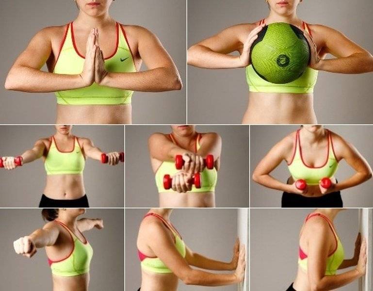Как накачать грудь девушке: женские упражнения для грудных мышц