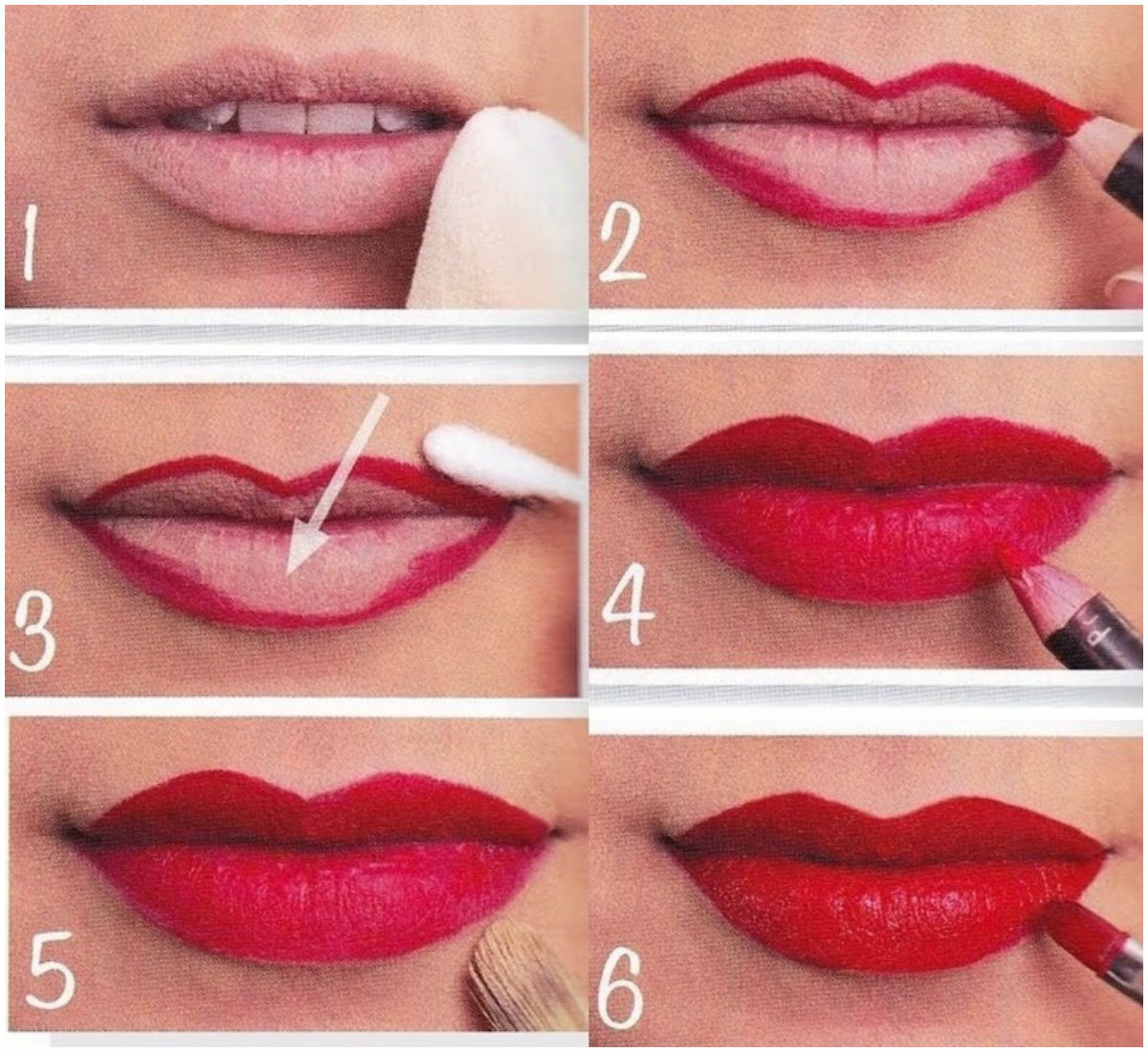 Как правильно красить тонкие губы