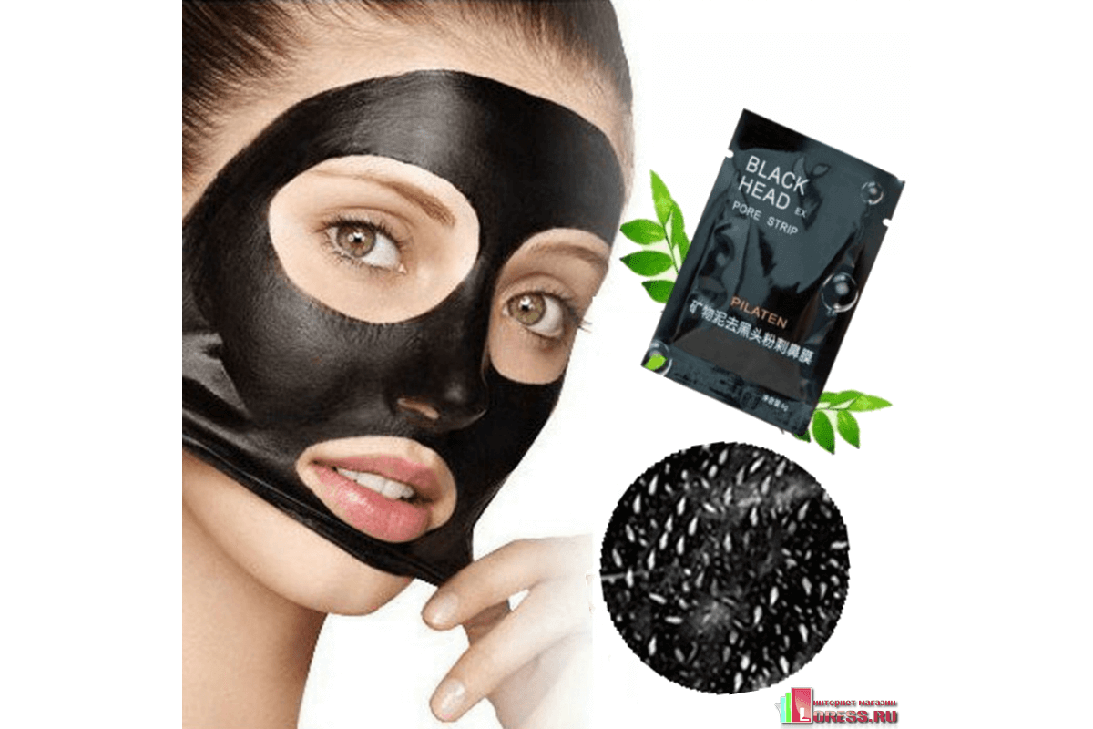 Черная маска [black mask] для лица от черных точек ⬛ рецепты блэк-масок