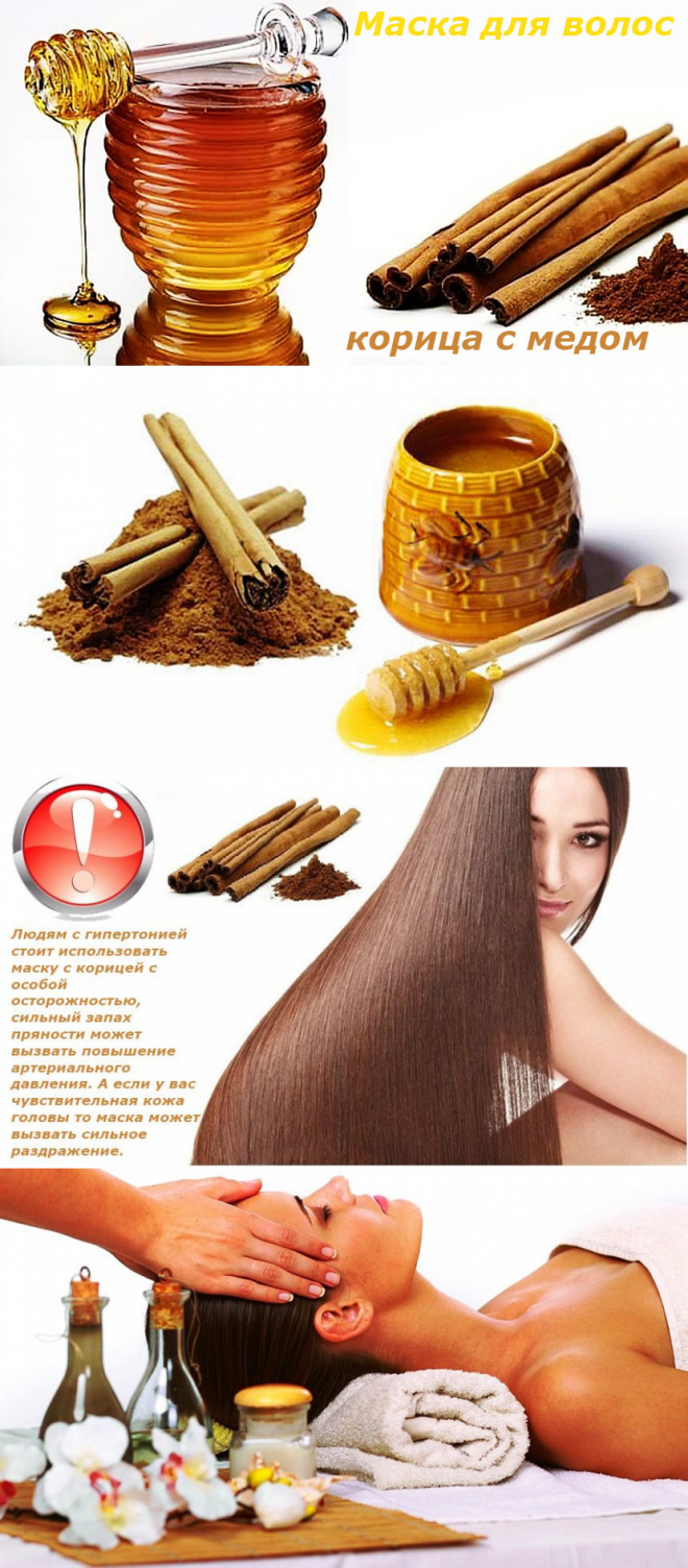 Маска для волос с корицей и медом :: syl.ru
