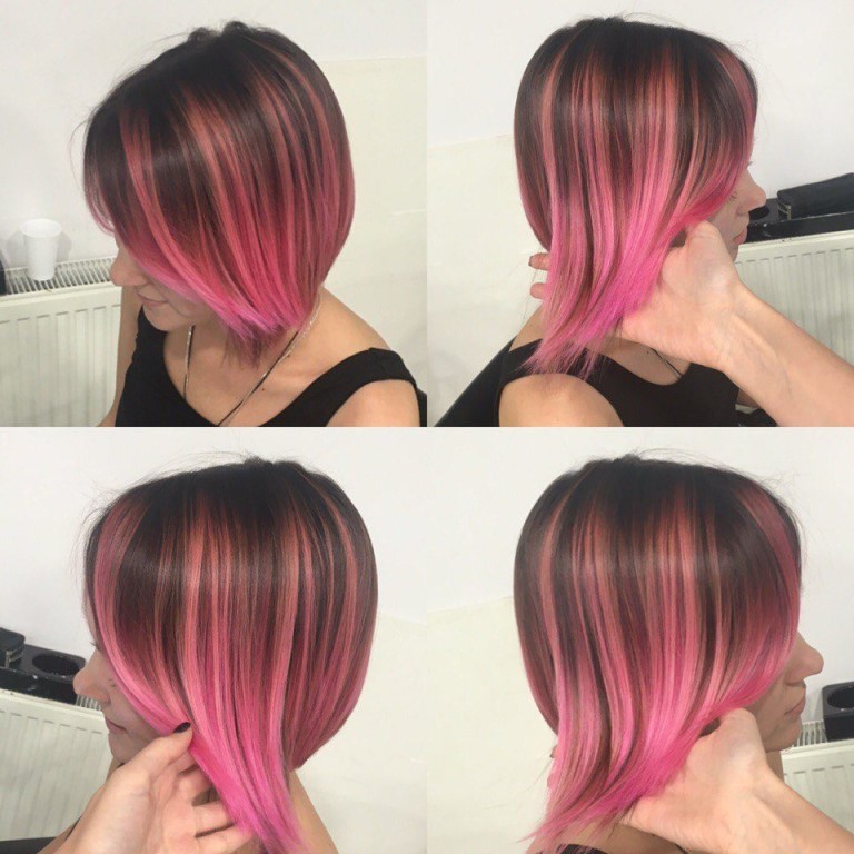 Окрашивание волос в два цвета, самые популярные техники