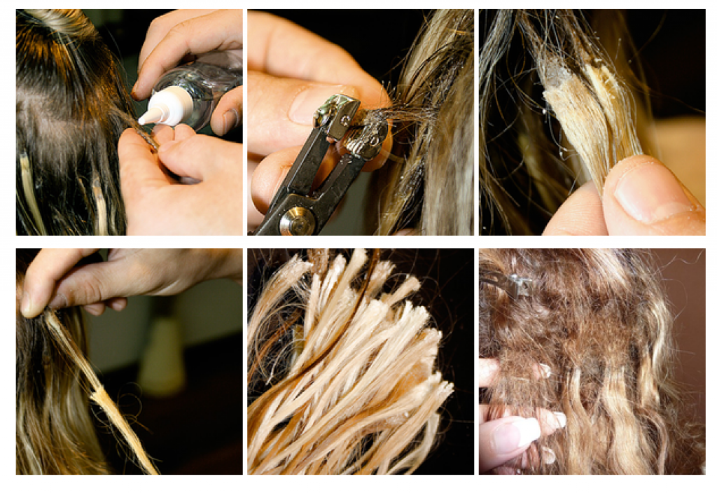 Как сделать волосы на капсулах из своих срезанных волос