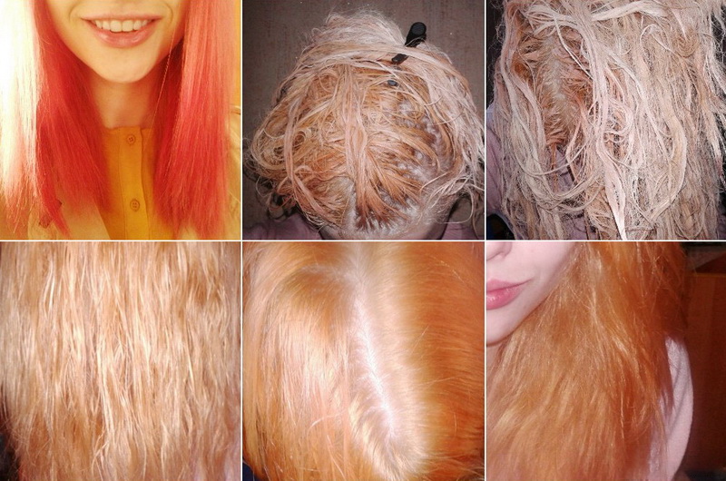 Как осветлить волосы перекисью водорода (инструкция) | afrodita-spa.ru
