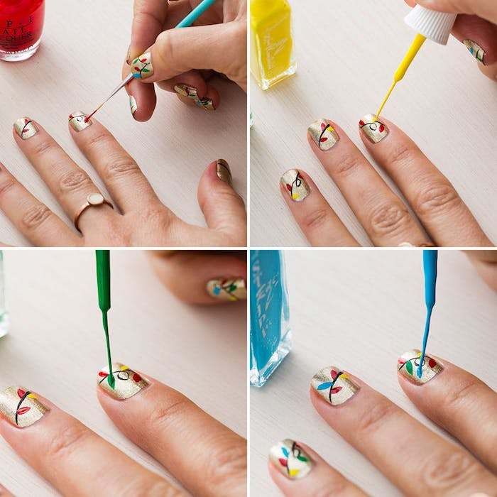 Как красиво накрасить ногти в домашних условиях?