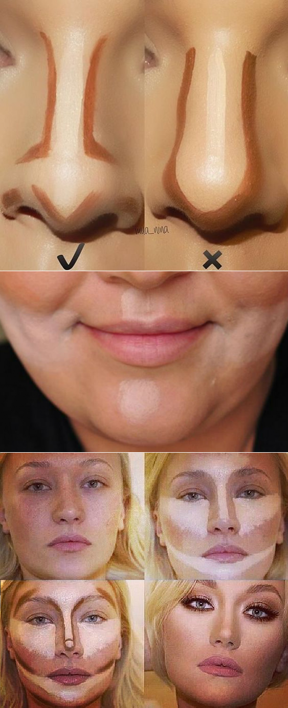 Коррекция носа с помощью макияжа. коррекция формы носа с помощью макияжа – инструкция | школа красоты
