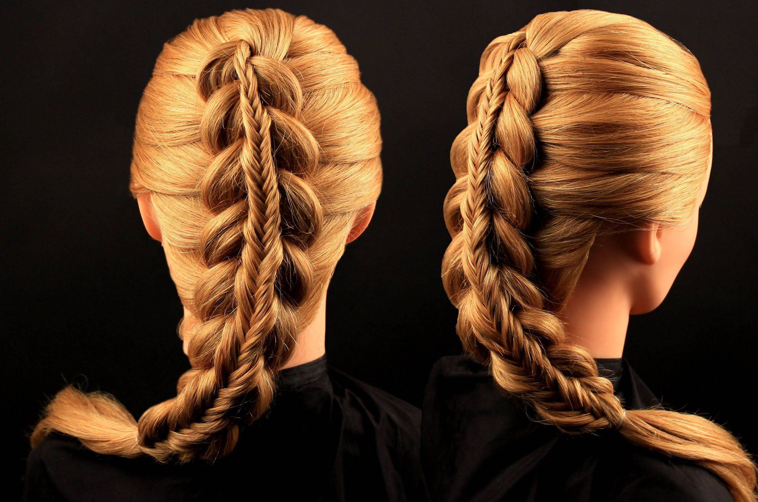 Плетение косичек: 10 пошаговых схем плетения кос, видео и фото