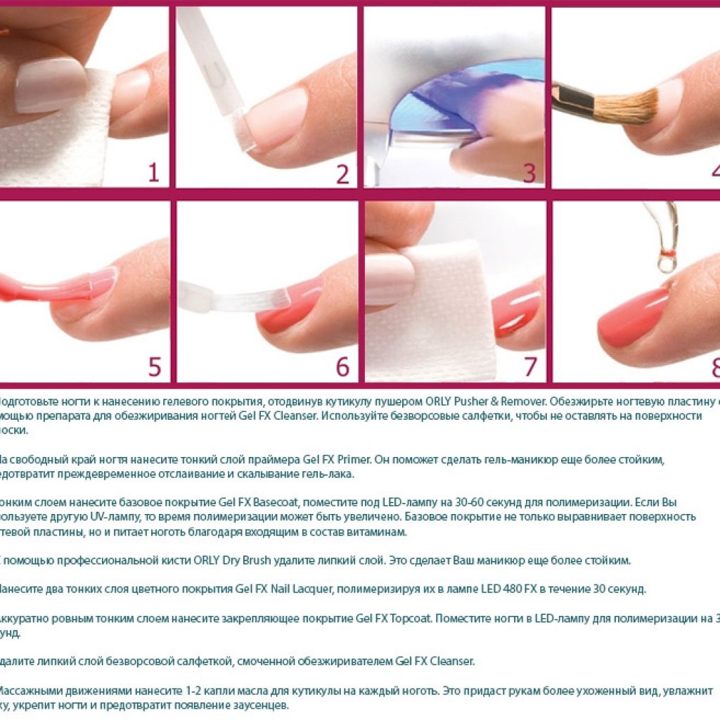 Техники наращивания ногтей в домашних условиях с использованием геля: пошаговая инструкция