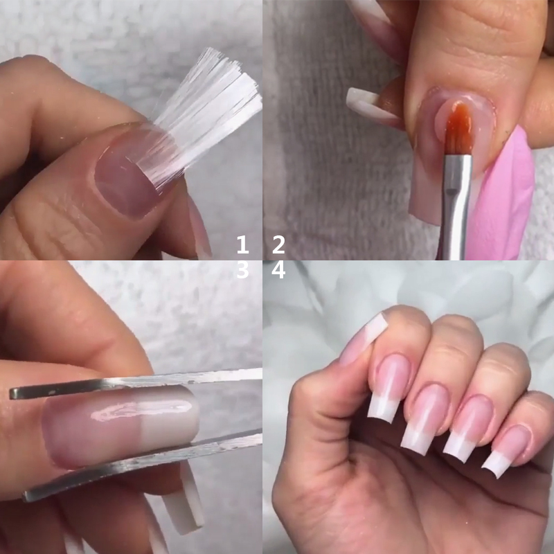 Как нарастить ногти стекловолокном? пошаговая инструкция