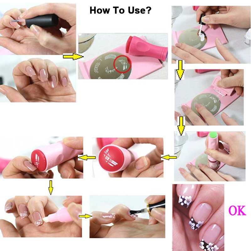 Как делать стемпинг для ногтей - техника и отзывы