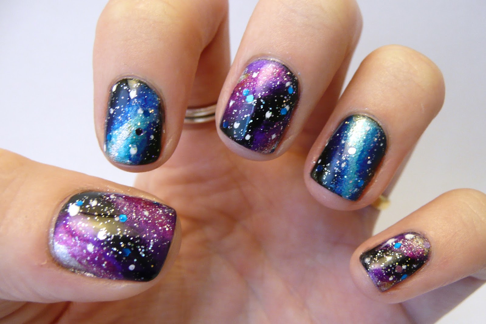 Космос на ногтях – как сделать дизайн ногтей "звездное небо"