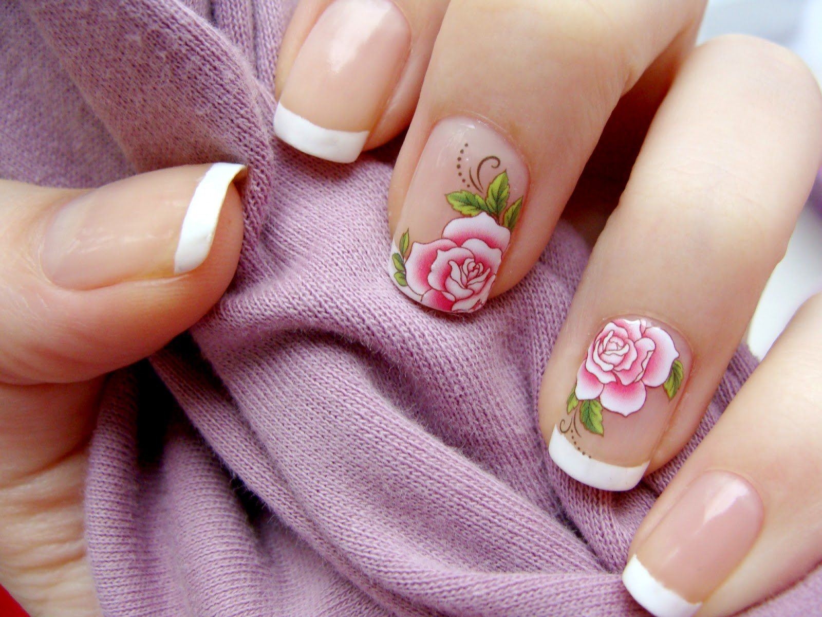 Цветы на ногтях- 3 способа создания маникюра с цветами своими руками
