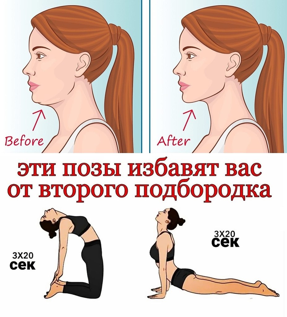Как убрать второй подбородок: 6 эффективных способов | портал 1nep.ru