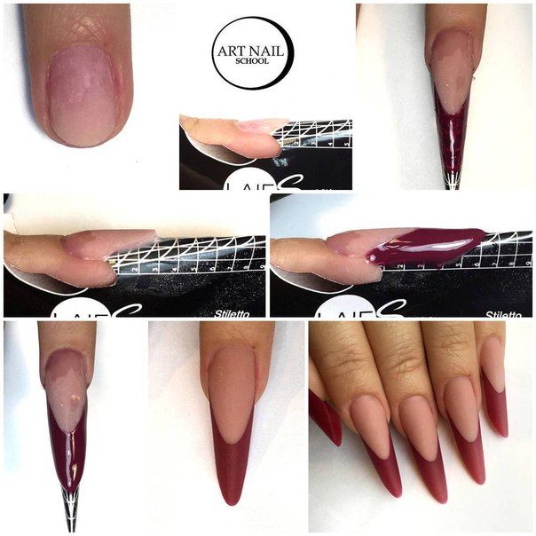Как сделать красивую форму ногтей