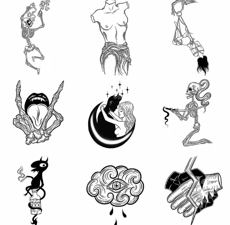 Эскизы тату для мужчин и женщин. выбор подходящего стиля татуировки