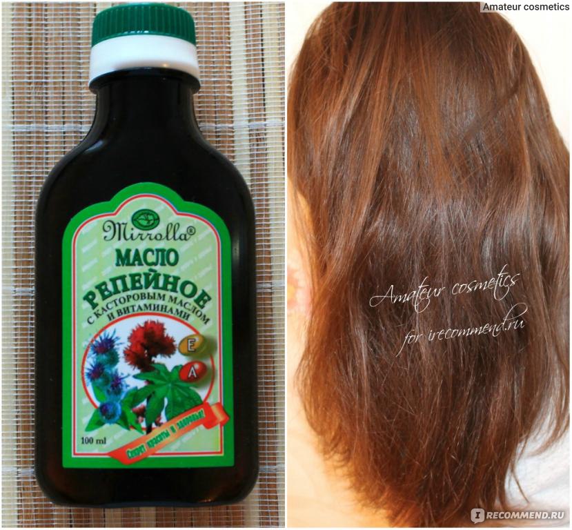 Репейное масло для волос: польза и способы применения