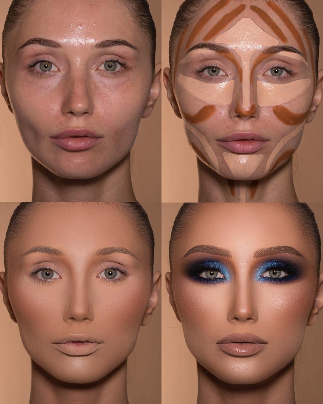 Контуринг лица: мейкап-досье - cosmetic trends