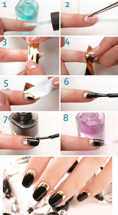 Как пользоваться фольгой для ногтей? — modnail.ru — красивый маникюр