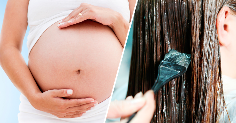Окрашивание волос во время беременности: за и против