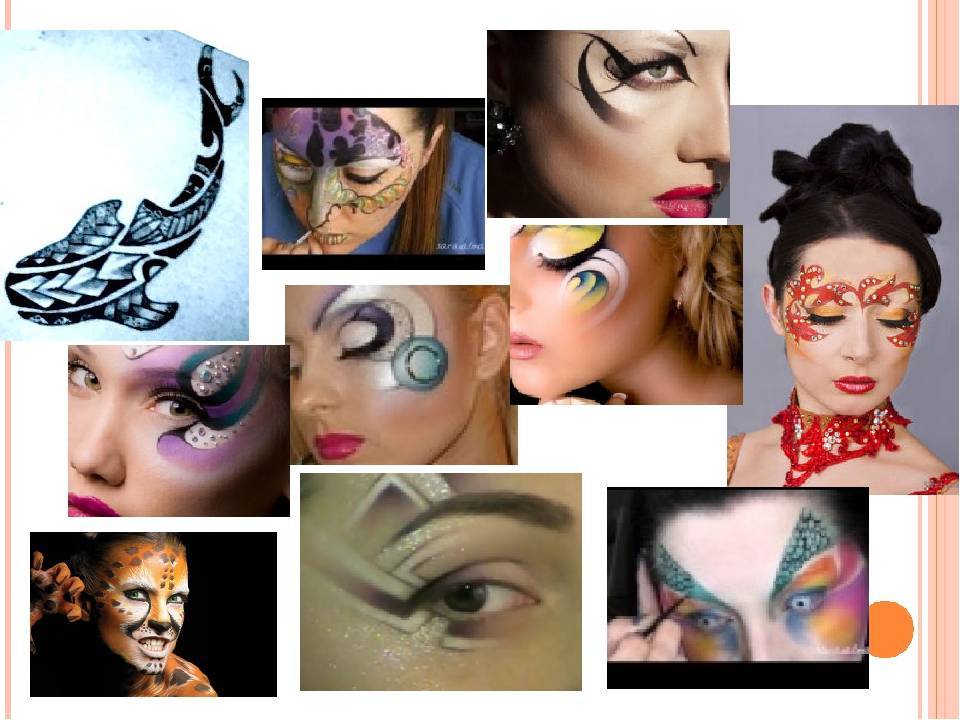 Арт-макияж - креативные идеи, тенденции и советы как нанести правильно (125 фото)