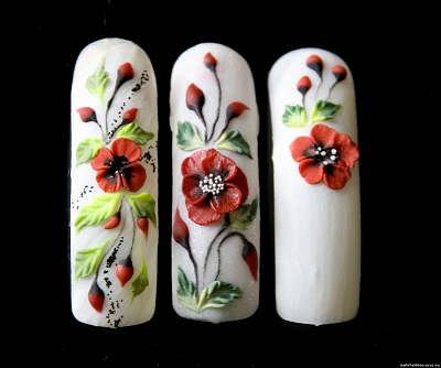 Как сделать лепку на ногтях? — modnail.ru — красивый маникюр