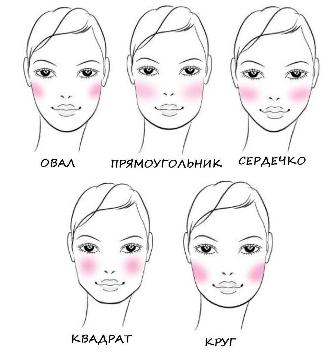 Круглая форма лица и макияж - 37 фото | портал для женщин womanchoice.net