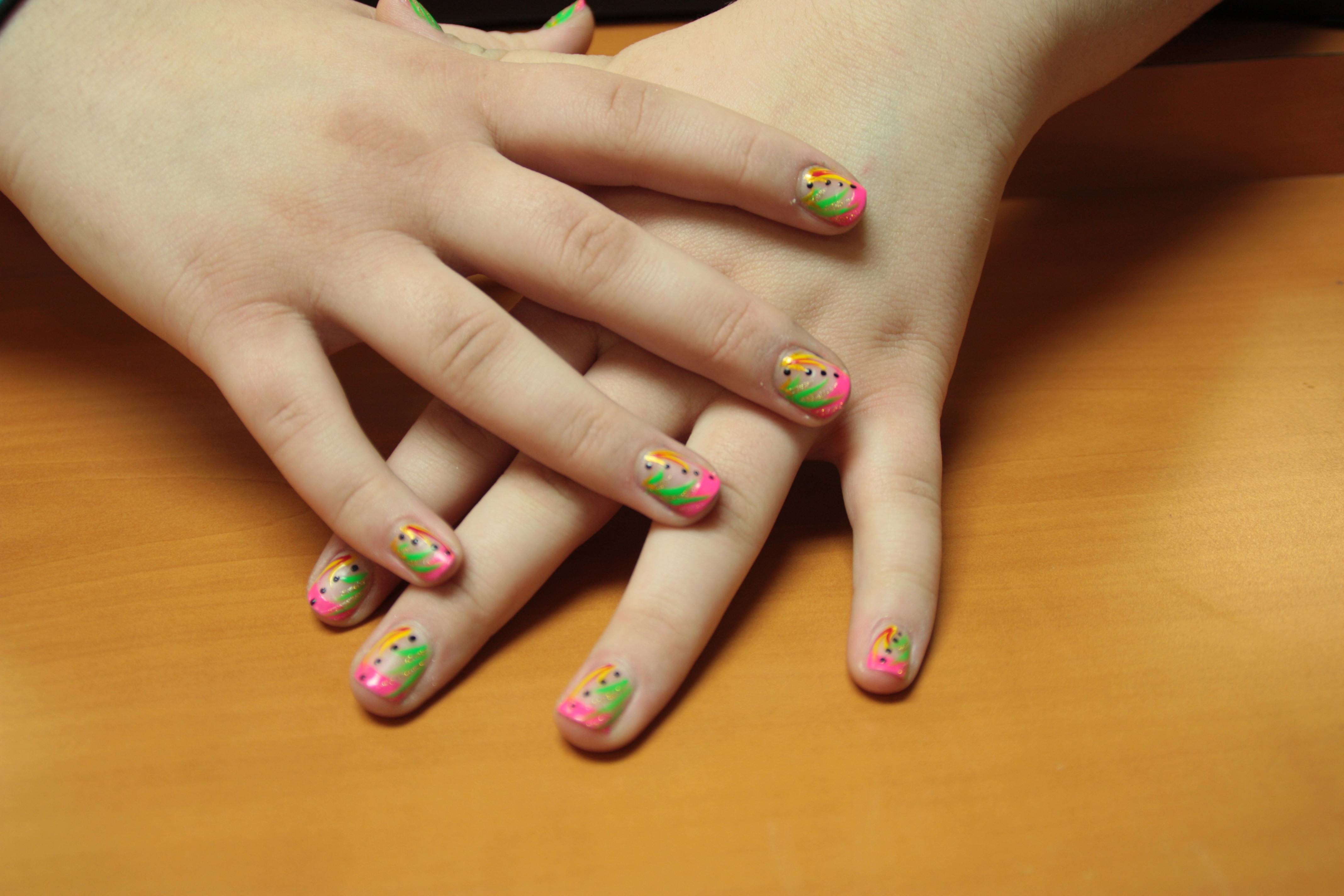 Красивые ногти для детей